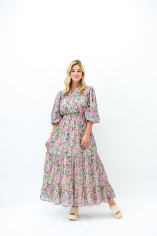 Garden Delight Maxi Dress