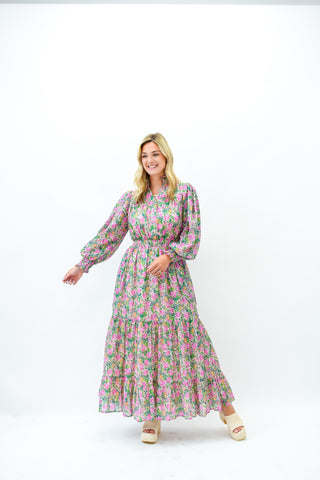 Garden Delight Maxi Dress