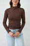 Neck Level Mock Neck Top