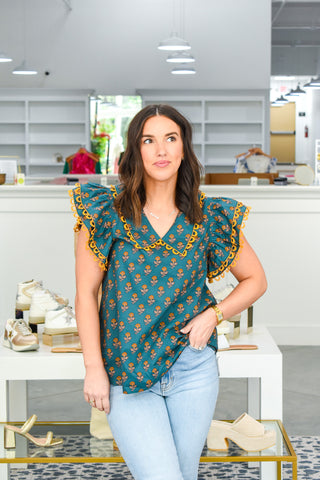 Collar Me Fancy Top