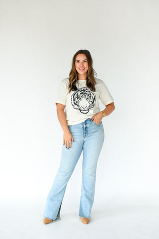 You Are Pawsome Tiger Print Tee