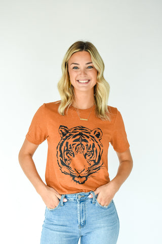 You Are Pawsome Tiger Print Tee