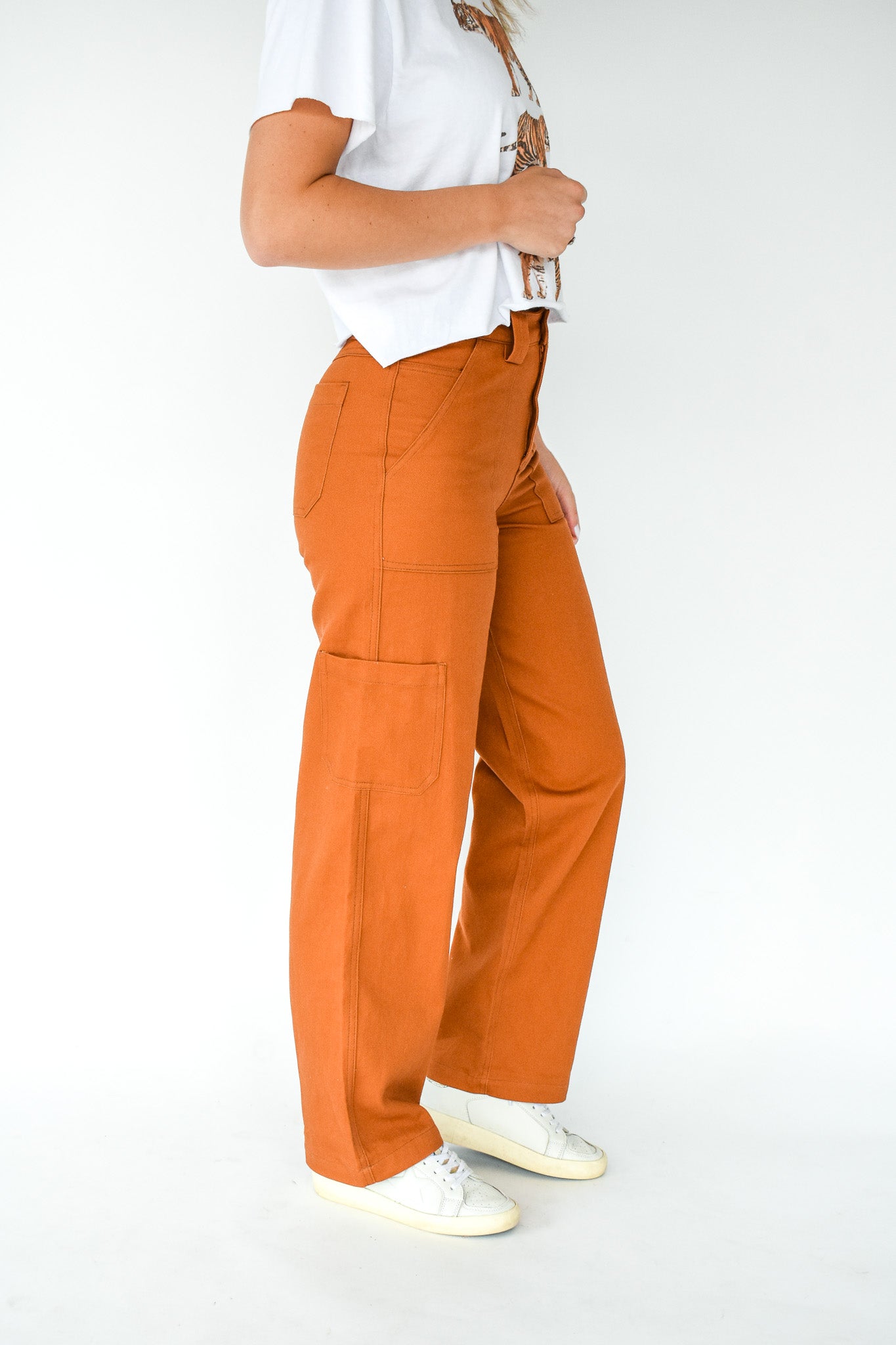 Cargo Comfort Twill Pants Maren + Main Boutique