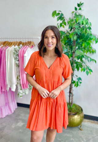 Ready To Roar Tiered Dress