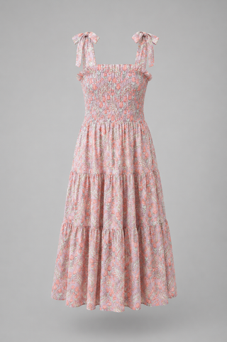 M+M Floral Fields Maxi Dress