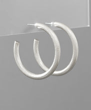 Load image into Gallery viewer, 40mm Hollow Hoops
