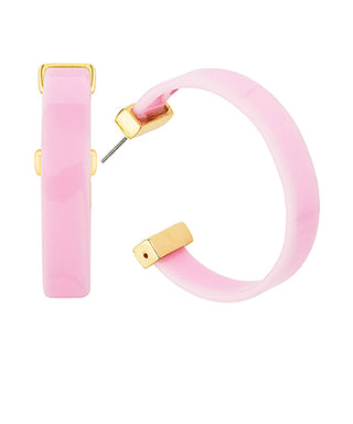 45mm Edge Gold Wide Open Hoops