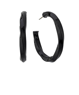 Color Coated Twist Circle Hoops