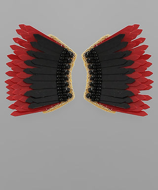 Wing Shape Earrings
