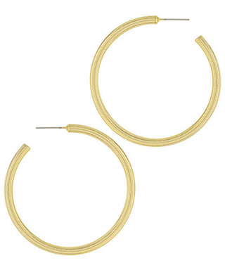 50mm Vintage Gold Hoops