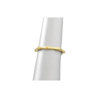 Brass Bamboo Ring