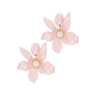 Petal & Pearl Bud Earring