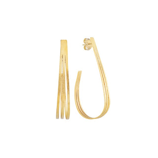 Sheila Fajl Striped Hoops