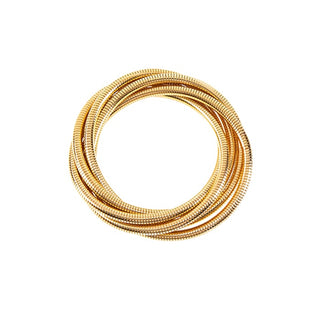 5 Row Omega Chain Bracelet