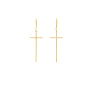 Cross Dangle Earrings