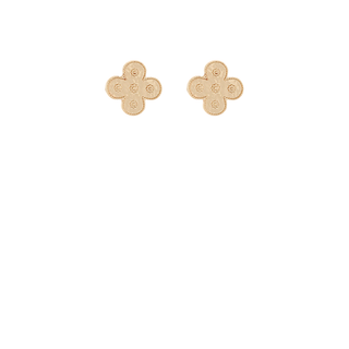 Ball Accent Clover Metal Studs
