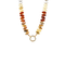 Rondelle Shape Marble Stone Necklace