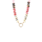 Rondelle Shape Marble Stone Necklace
