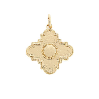 Antique Metal Cross Charm