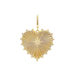 Textured Heart Pendant
