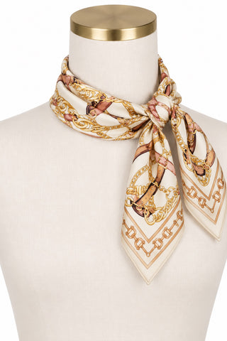 Horsebit & Chain Scarf