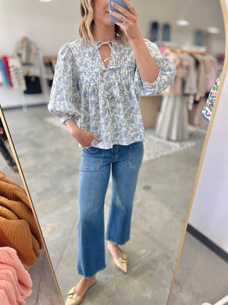 Field Of Dreams Floral Top