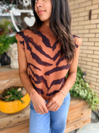 Animal Instinct Sweater Vest