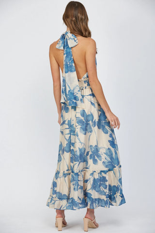 Too Hot To Halter Maxi Dress