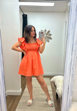 Gianna Tie Back Babydoll Dress