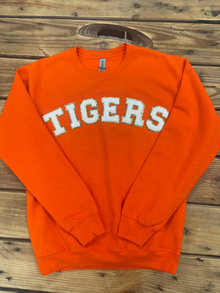 Get Riled Up Glitter Tigers Sweatshirt