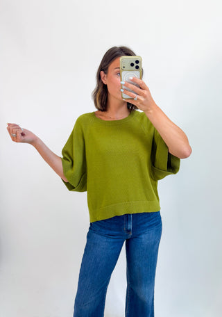 Olive This Look Knit Top