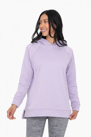 Pullover Hoodie with Side Zipper
