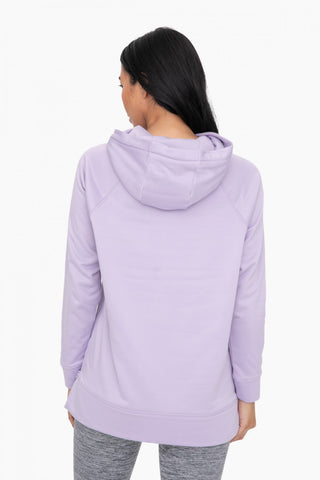 Pullover Hoodie with Side Zipper