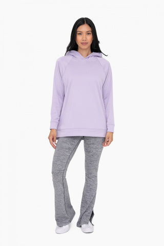 Pullover Hoodie with Side Zipper