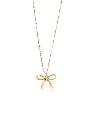 Bow Pendant Necklace
