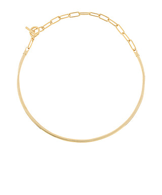 Brass Layered Choker