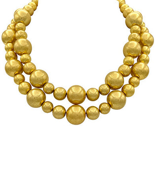 25mm & 15mm Ball Necklace