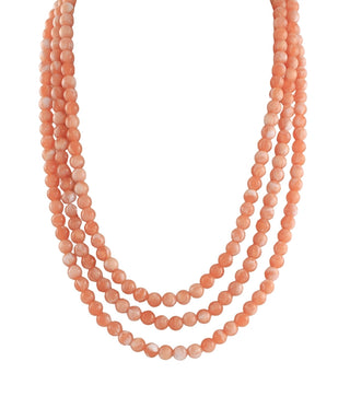 Marble Agate Ball Multi Way Long Necklace