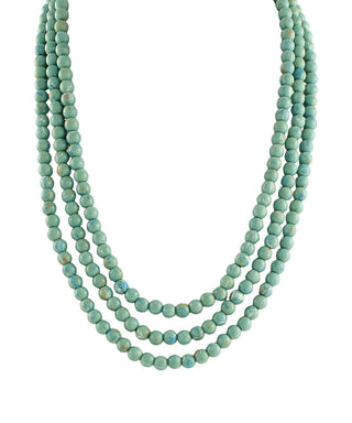 Marble Agate Ball Multi Way Long Necklace