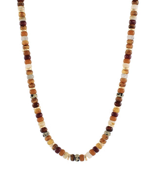 Mixed Bead Short Necklace