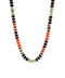 Marble Rondelle and Seed Bead Necklace