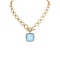 Big Stone Pendant Necklace