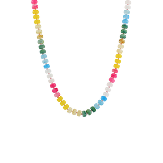 Multi Color Bead Necklace