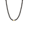 Accented Metal Ball & Stone Choker