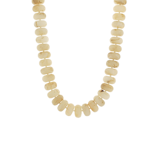 Chunky Rondelle Bead Necklace