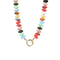 Rondelle Shape Marble Stone Necklace