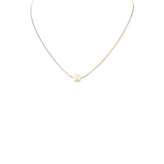 5mm Pearl Ball Dangle Necklace