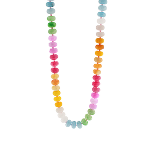 Rondelle Stone Necklace