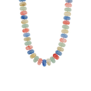Chunky Rondelle Bead Necklace