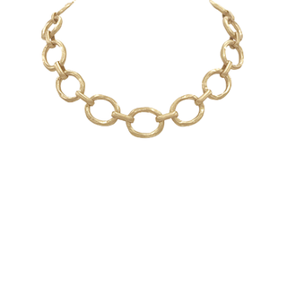 Linked Oval Chain Necklace